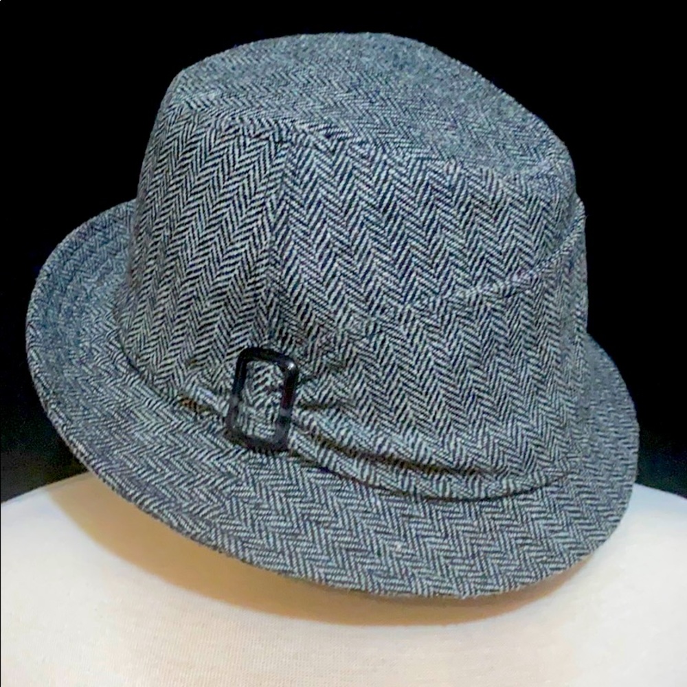 NWOT Nine West Wool Herringbone Fedora